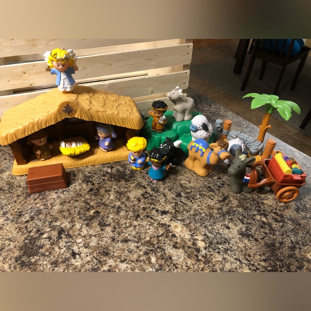 Little People Christmas Nativity Toy